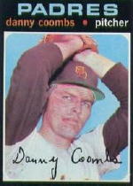 1971 Topps Baseball Cards      126     Danny Coombs